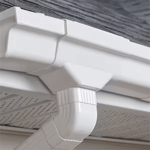  Vinyl Gutters -Types of Gutters - Footprint Home Experts